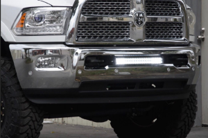 Dodge Ram 3500 Bumper Light Brackets Kit - Cali Raised LED - Hidden Led Bar Brackets - `10-`18